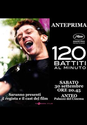 Anteprima del film "120 battiti al minuto" Anteo Palazzo del Cinema 30 settembre