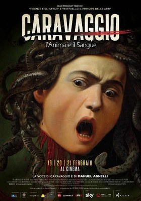 Caravaggio-L'anima e il sangue di Jesùs Garcès Lambert il 19-20-21 febbraio nelle sale spazioCinema