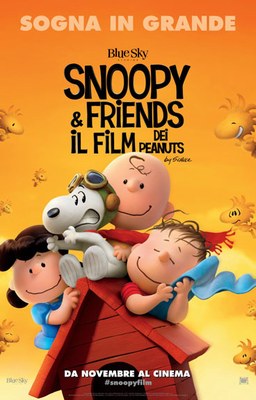 I disegnatori del Centro Fumetto al cinema per il film Snoopy & Friends