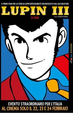 Il primo film live action su Lupin III