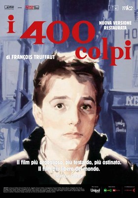 La nuova versione restaurata    di  I 400 COLPI    di François Truffaut   al cinema