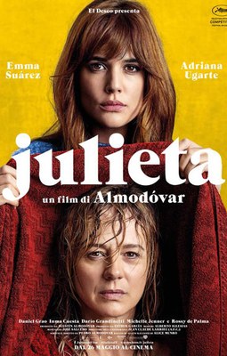 L'attrice Rossy de Palma e Paolo Mereghetti presentano il film Julieta di Pedro Almodovar