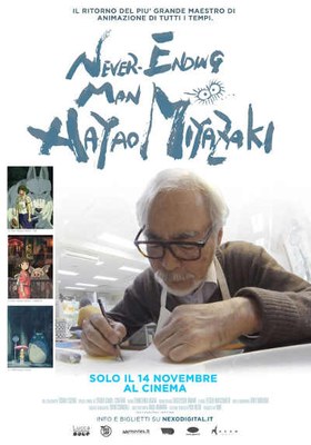 NEVER ENDING MAN: HAYAO MIYAZAKI ritorna nelle sale spazioCinema giovedì 23 novembre