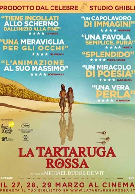 Proiezioni del film La tartaruga rossa premiato al Festival di Cannes 2016