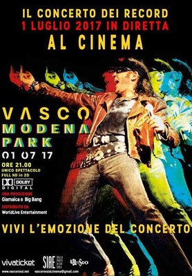 Vasco Modena Park 01.07.17 - Live in diretta satellitare