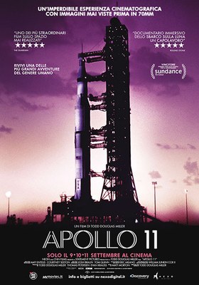 APOLLO 11 in programmazione nelle sale spazioCinema