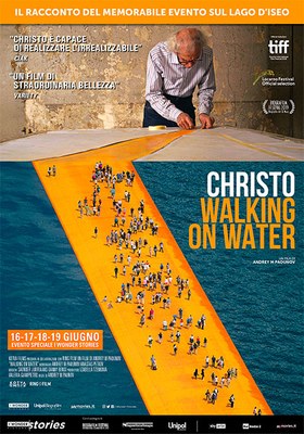 Proiezione speciale di CHRISTO - WALKING ON WATER  con il regista Andrey Paounov e la produttrice Izabella Tzenkova