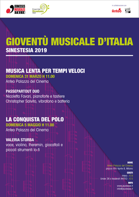 concerto LA CONQUISTA DEL POLO di Valeria Sturba, polistrumentista
