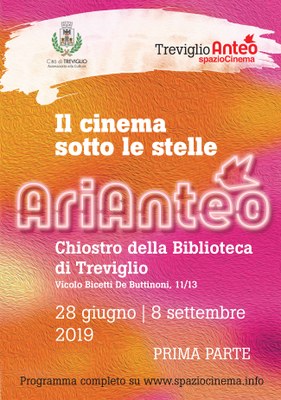 ONLINE IL PROGRAMMA DELLA II PARTE DI ARIANTEO TREVIGLIO