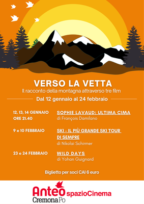 VERSO LA VETTA: Il racconto della montagna attraverso tre film