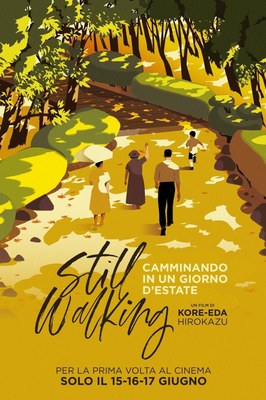 Camminando in un giorno d'estate 