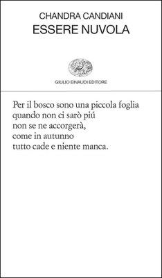 Presentazione libro essere nuvola di chandra