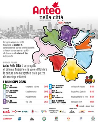Anteo nella città 2026 | Sesta edizione