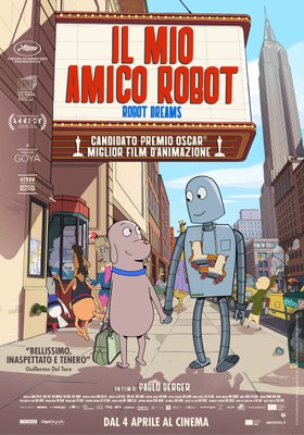 Anteprima IL MIO AMICO ROBOT, candidato al Premio Oscar come Miglior film d'animazione | In sala il regista Pablo Berger