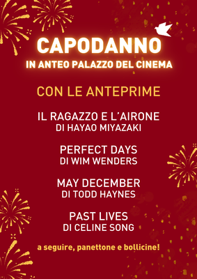 Capodanno in Anteo Palazzo del Cinema con le Anteprime di Hayao Miyazaki, Celine Song, Wim Wenders e Todd Haynes 