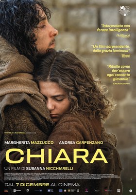 Chiara di Susanna Nicchiarelli | Lezione di cinema e incontri con il cast