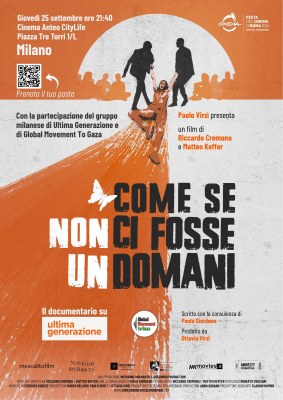 COME SE NON CI FOSSE UN DOMANI di Riccardo Cremona & Matteo Keffer | Dibattito con Ultima Generazione Milano