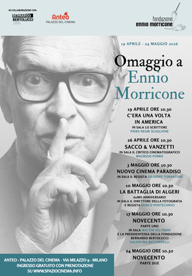 Ennio Morricone: la musica e i capolavori in Anteo Palazzo Del Cinema