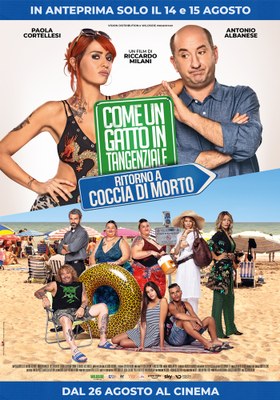 INCONTRO CON IL CAST DI COME UN GATTO IN TANGENZIALE... RITORNO A COCCIA DI MORTO