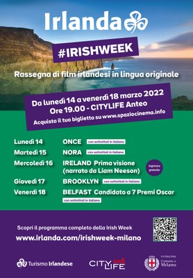 IRISHWEEK – Rassegna di film irlandesi in lingua originale 