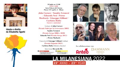 LA MILANESIANA 23° ANNO - GUERRE E OMISSIONI