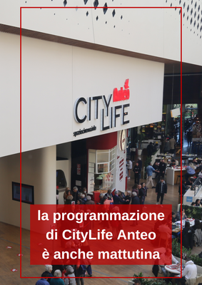 La programmazione di CityLife Anteo è anche mattutina 
