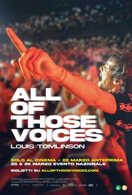 LOUIS TOMLINSON ARRIVA AL CINEMA CON “ALL OF THOSE VOICES” di Charlie Lightening