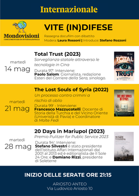 MONDOVISIONI: i documentari di Internazionale | VITE (IN)DIFESE in Ariosto Anteo spazioCinema