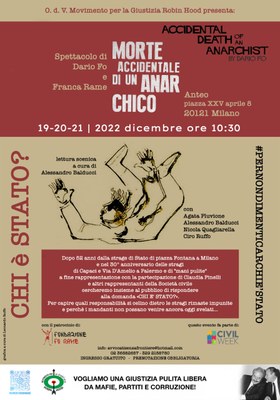 Morte accidentale di un anarchico | Spettacolo di Dario Fo 