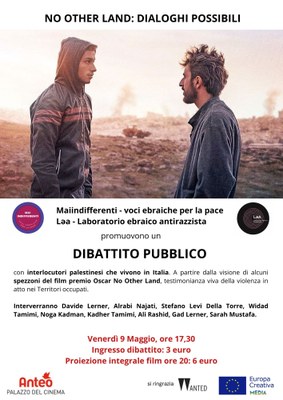 NO OTHER LAND: dialoghi possibili