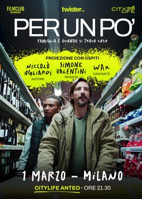 PER UN PO' | Introduzione con il regista  il regista Simone Valentini, l'autore Niccolò Agliardi e il musicista Wax