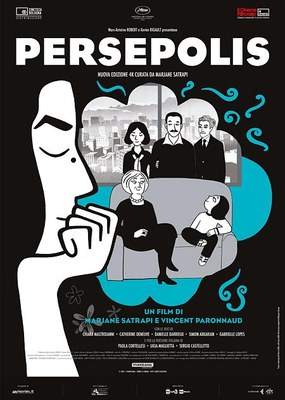 PERSEPOLIS di Marjane Satrapi, Vincent Paronnaud in versione restaurata 4k | Introduzione a cura dell'attivista iraniana Rayhane Tabrizi