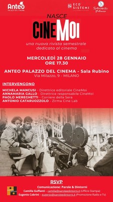 Presentazione della rivista CineMoi 