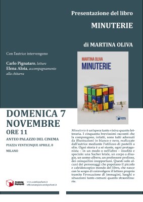 Presentazione libro MINUTERIE di Martina Oliva