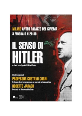 PROIEZIONE CON INTRODUZIONE: IL SENSO DI HITLER DI EPPERLEIN E TUCKER