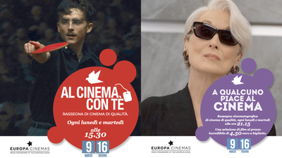 AL CINEMA CON TÈ e A QUALCUNO PIACE AL CINEMA
