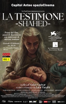 LA TESTIMONE - SHAHED di Nader Saeivar con introduzione e dibattito