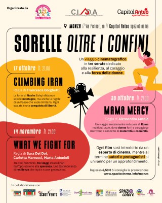 SORELLE OLTRE I CONFINI | Tre serate dedicate alla resilienza, al coraggio e alla forza delle donne
