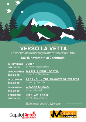 VERSO LA VETTA | Il racconto della montagna attraverso 5 film 