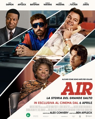 AIR - LA STORIA DEL GRANDE SALTO di Ben Affleck | In sala i giocatori della Blu Basket