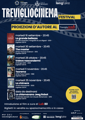 TREVIGLIO CINEMA FESTIVAL | Proiezioni d'autore a Treviglio Anteo spazioCinema