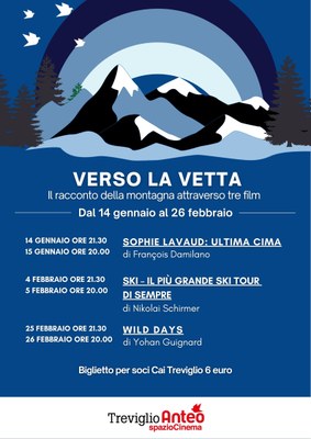VERSO LA VETTA: Il racconto della montagna attraverso tre film